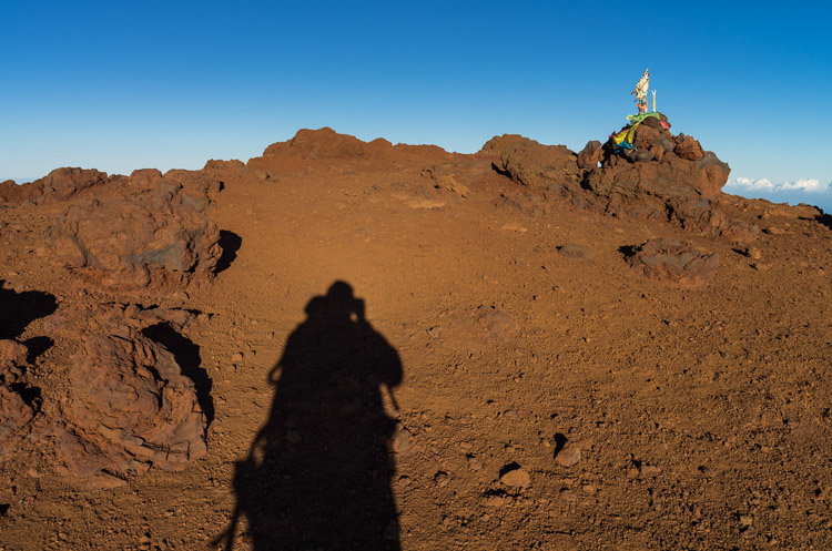 On Summit of Piton des Neiges